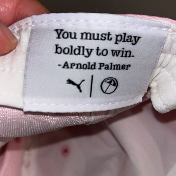 New Pink Puma Arnie Palmer Iced Tea Special Edition golf SnapBack men’s cap hat - Picture 4 of 6